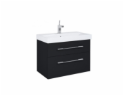 Cersanit AQ.401-164349 / AQUAFORM / MADRID / ZÁVĚSNÁ SKŘÍŇKA POD UMYVADLO 2S 80X41,8X54 ČERNÁ HG PDW /