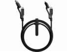 Nomad Univerzální kevlarový kabel USB-C, 1,5 m, karbidový
