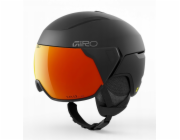 MIVIDA Zimní helma GIRO ORBIT SPHERICAL MIPS matně černá / VIVID ember velikost M (55,5-59 cm) (NOVINKA 2025/2026)