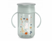 MyBaby SUAVINEX - 402793-TRÉNINKOVÝ HRNEK 360* 340ML/BEZ VYLITÍ/12M+/MÁTA/ŘÍŠE DIVŮ