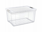 Storage Solutions Průhledná úložná krabice, 49 x 35 x 25,...