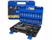 Bituxx Sada nářadí s bity 1/4" v pouzdře, 46 dílů