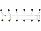 Goodhome Nástěnný věšák na oblečení SATURNUS GLAM, 53,5 cm