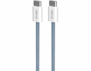 Puro Kabel Fabrik 60W USB-C - USB-C 1,5 m - modrý