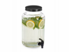 Zeller Skleněná dóza s kohoutkem KUCHYŇSKÉ POTŘEBY, 3900 ml