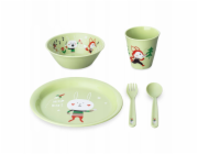 Koziol Dětská sada nádobí HOP ON AT HOME, 4 kusy, KOZIOL