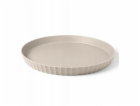 Intesi Kulatý podnos ATENA průměr 30 cm šedobéžová