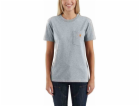 Carhartt Pracovní tričko Carhartt WK87 s kapsou a krátkým...