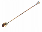 Bar Up Měděná barová lžíce s muddlerem 30 cm