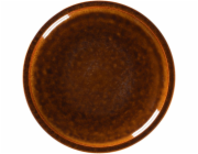 Secret de Gourmet KÁMEN Plochý talíř 16 cm jantarový