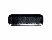 Papstar CARBON Obdélníkový talíř 33 x 11 cm