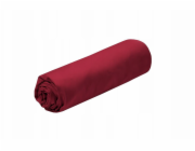 KOMA Bavlněné prostěradlo, červené, ELYSEE