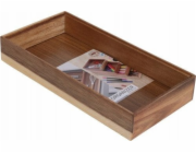 Excellent Houseware Dřevěný organizér na stůl HEDO do zásuvky, 30 x 15 x 5 cm