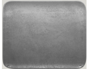 Papstar Obdélníkový talíř 33x27 cm Břidlice