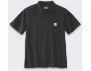 Carhartt volné polo tričko černé