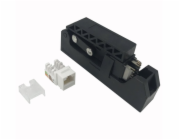 Techly Sada 24 patchcordů Keystone Cat6 UTP s krimpovacím nástrojem, sada 24 kusů