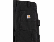 Carhartt Kalhoty Stretch Duck Double Front, černé