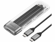 Orico Pouzdro na disk TXM2-C3 M.2 NVME USB-C 10Gb/s – šedé Pouzdro na disk TXM2-C3 M.2 NVME USB-C 10Gb/s – šedé
