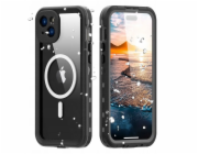 Beeasy Voděodolné pouzdro SHELLBOX DOT kompatibilní s MagSafe pro IPHONE 15 Plus černé