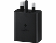 Vega Nabíječka Samsung Type-C PD EP-T4511 45W Černá 3A + Kabel Type-C - Type-C - Konektor UK