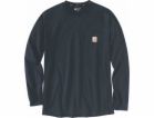 Carhartt Tričko Carhartt Force Relaxed Fit L/S Navy