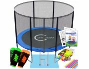 Import Velká ekologická zahradní trampolína T10, 3 stopy, 3,05 m