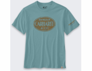 Carhartt Tričko Hamilton Graphic Summer Blue