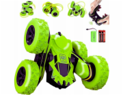 LeanToys Dálkově ovládané auto 3D zelené 4x4