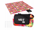 Nils NC2223 PIKNIKOVÁ DEKA OVOCE 200x200 PE ALU CAMP