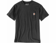 Carhartt Tričko Carhartt Heavyweight Pocket Carbon