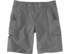 Carhartt Kraťasy Rugged Flex RipStop Cargo Steel