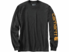 Carhartt Tričko Carhartt Heavy Sleeve Logo Carbon Heather
