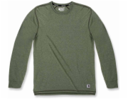 Carhartt Tričko LWD s dlouhým rukávem CHIVE HEATHER