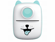 Atmosphera Termotiskárna Bluetooth pro fotografie, samolepky, poznámky, štítky / KiddoBoo X2 / Bílý pes