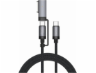 Adidas 4smarts USB-C - USB-C kabel 2 m černý (541305)