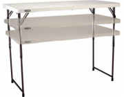 Lifetime Skládací stůl bílý (4428)