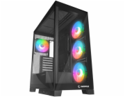 Rampage Pouzdro Hydra V2 ARGB, černé (HYDRAV2-BLACK)