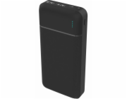 Platinet POWER BANK SET 20000 mAh + 20W PD NABÍJEČKA + 1M KABEL ČERNÁ [46219]