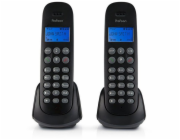 ExtraLink PROFOON PDX-320 - DECT telefon se 2 mobilními slotovými porty, černý