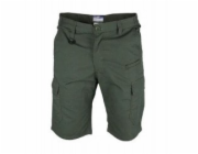 Dedra Pracovní kraťasy Ripstop+spandex velikost M, 220g/m2, tmavě zelené