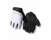 Giro Pánské rukavice BRAVO II GEL krátké prsty bílé vel. S (obvod ruky 178-203 mm / délka ruky 175-180 mm) (NOVINKA 2025)