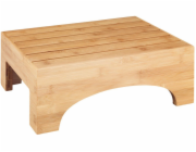 Zeller Koupelnová stolička BAMBOO, nízká, bambus, WENKO