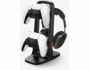 Spigen Univerzální stojánek pro herní ovladač a headset, černý