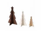 Kaemingk Dekorativní překližkové vánoční stromky KARL, 12...