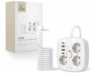 Tech-Protect Prodlužovací kabel PCS3x4, 2 USB a 2 Type-C ...
