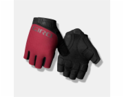 Giro Pánské rukavice BRAVO II GEL krátké prsty ox červené vel. S (obvod ruky 178-203 mm / délka ruky 175-180 mm) (NOVINKA 2025)