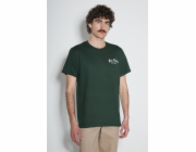 Bee-bee Zelené tričko Ben Davis s paisley vzorem