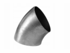 Poujoulat Nerezové koleno 45 stupňů 70 mm tloušťka 1,5 mm
