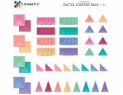 Trefl CONNETIX Pastel Starter Pack 64 ks magnetických kostek 3+