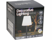 Belideco LAMPA S MĚNÍCÍ BARVU, MATNÁ ČERNÁ